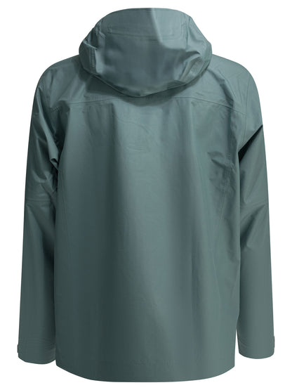 Patagonia "M'S Boulder Fork Rain" Technical Jacket - Light Blue