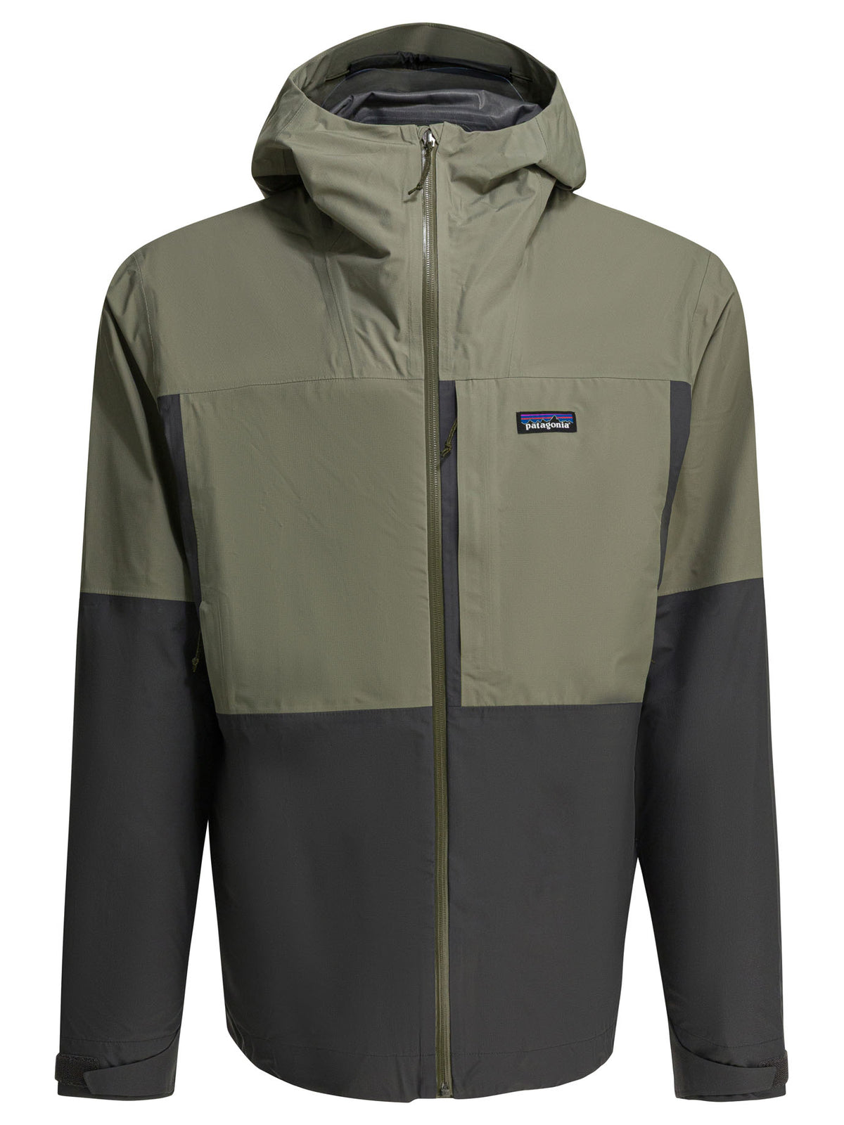 Patagonia "M'S Boulder Fork Rain" technical jacket - Green