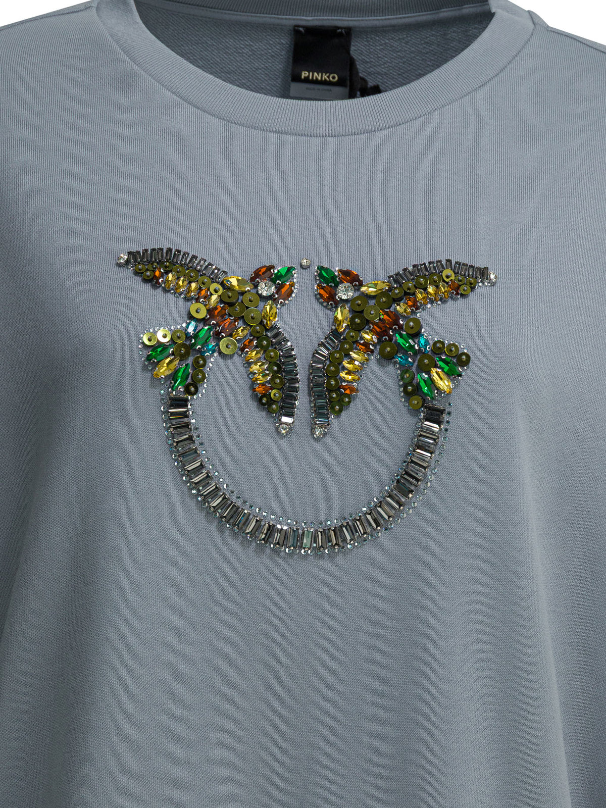 Pinko Sweatshirts - Light Blue