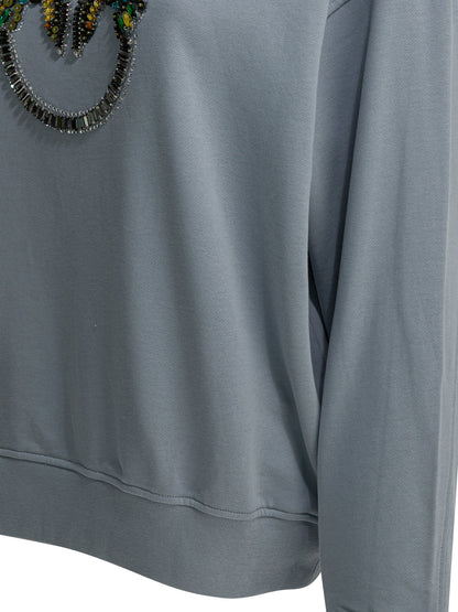Pinko Sweatshirts - Light Blue