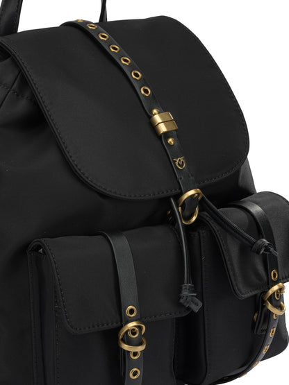 Pinko Backpacks - Black