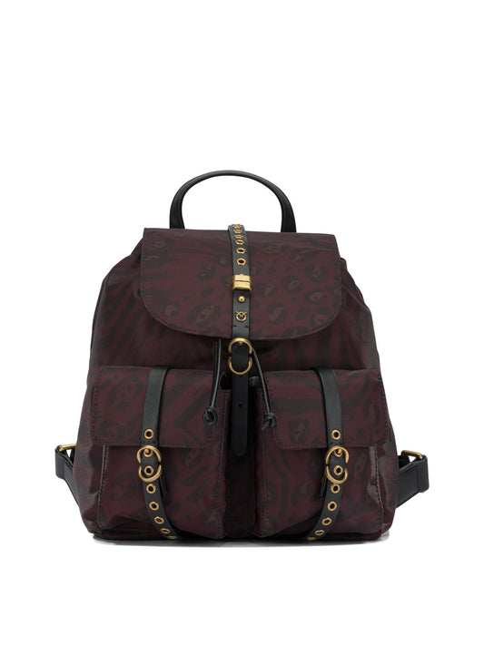 Pinko Backpacks - Bordeaux