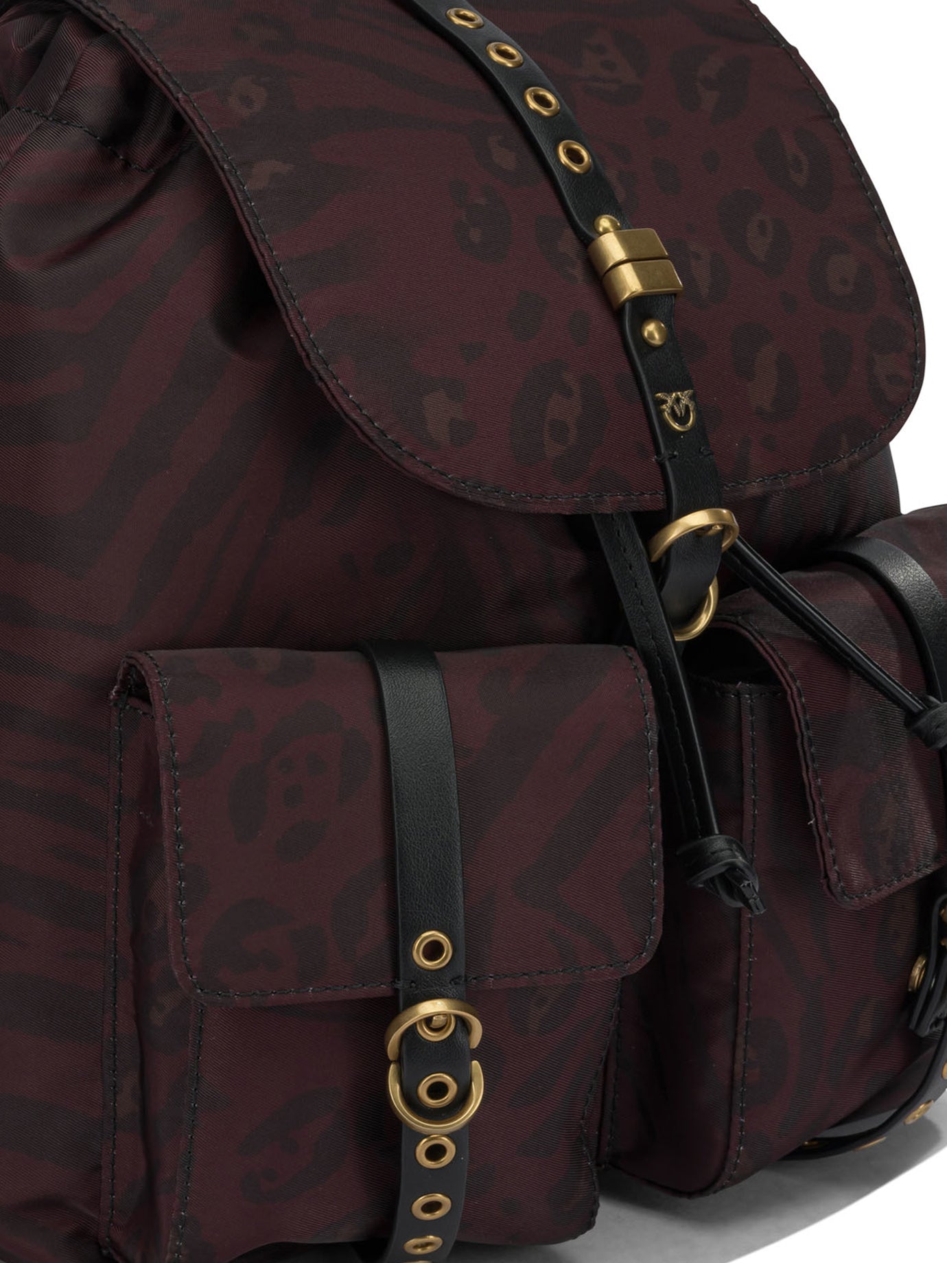 Pinko Backpacks - Bordeaux