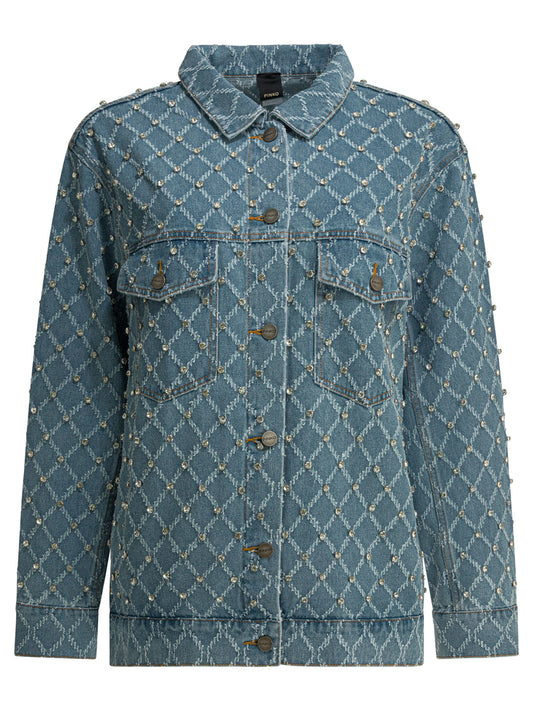 Pinko Jackets & Coats - Light Blue
