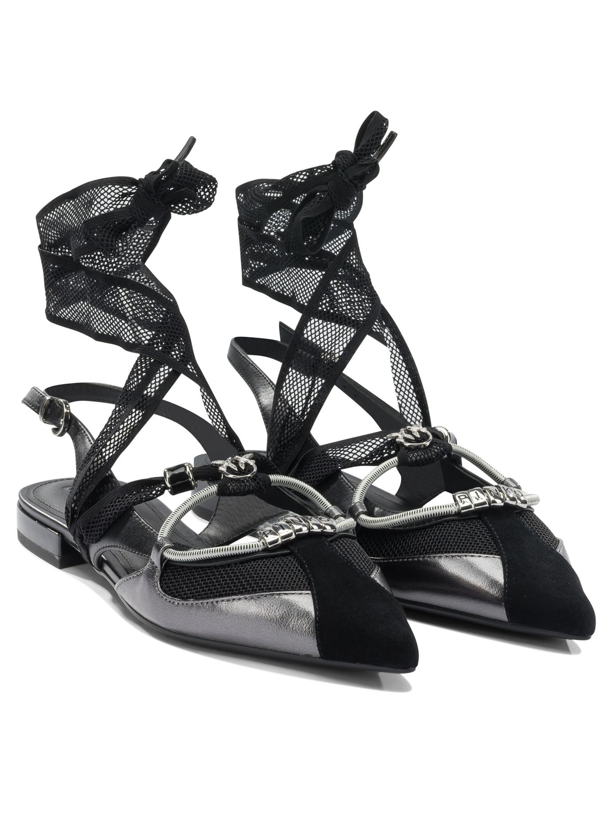 Pinko Ballerinas - Black