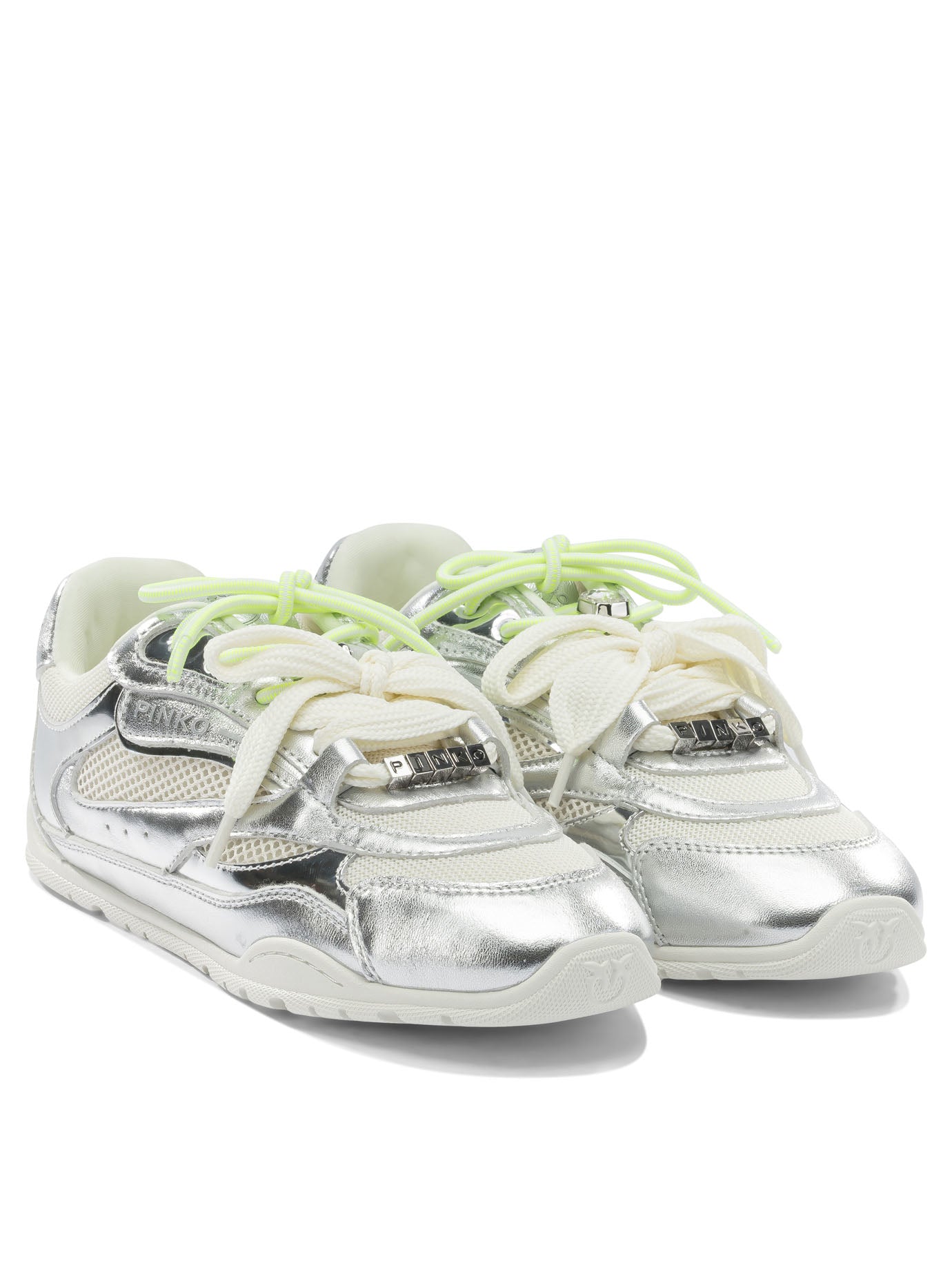 Pinko Sneakers & Slip-On - Silver