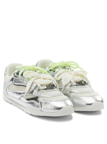 Pinko Sneakers & Slip-On - Silver