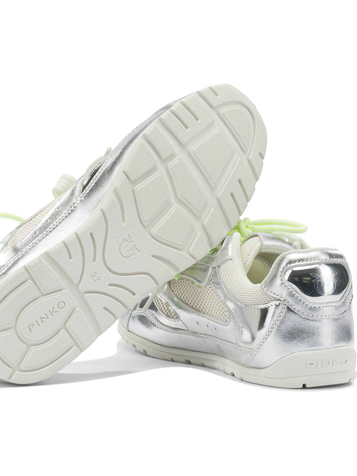 Pinko Sneakers & Slip-On - Silver