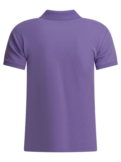 Polo Ralph Lauren Slim-fit stretch polo shirt with logo - Purple