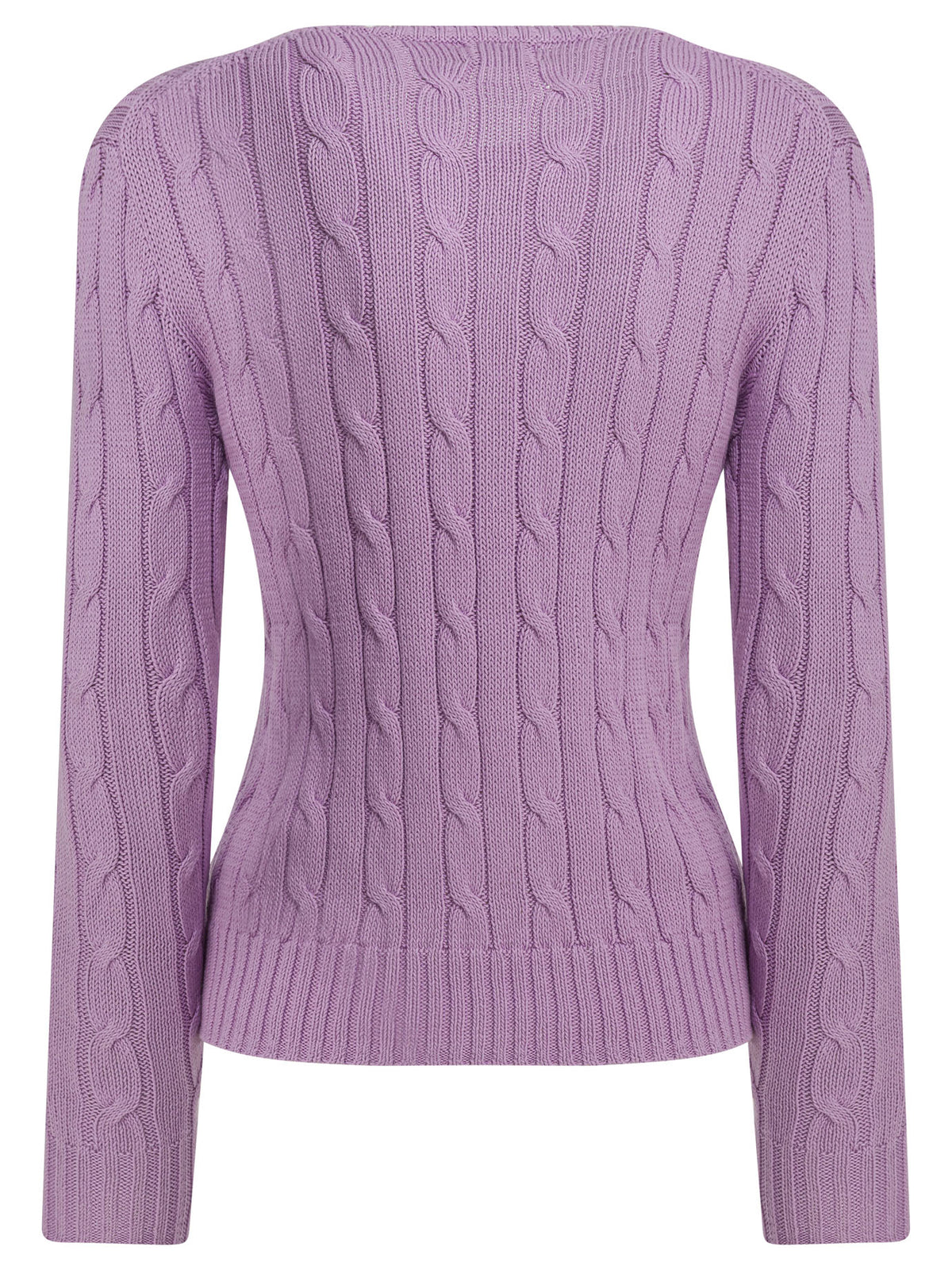 Polo Ralph Lauren Crew-neck sweater with logo - Purple