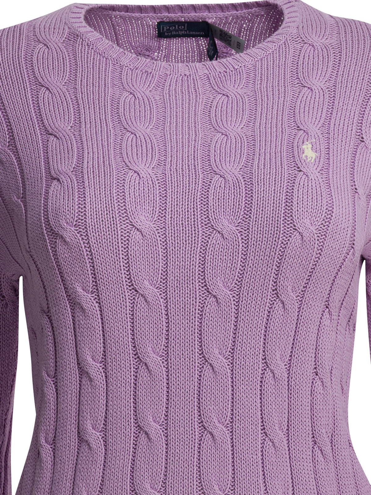 Polo Ralph Lauren Crew-neck sweater with logo - Purple