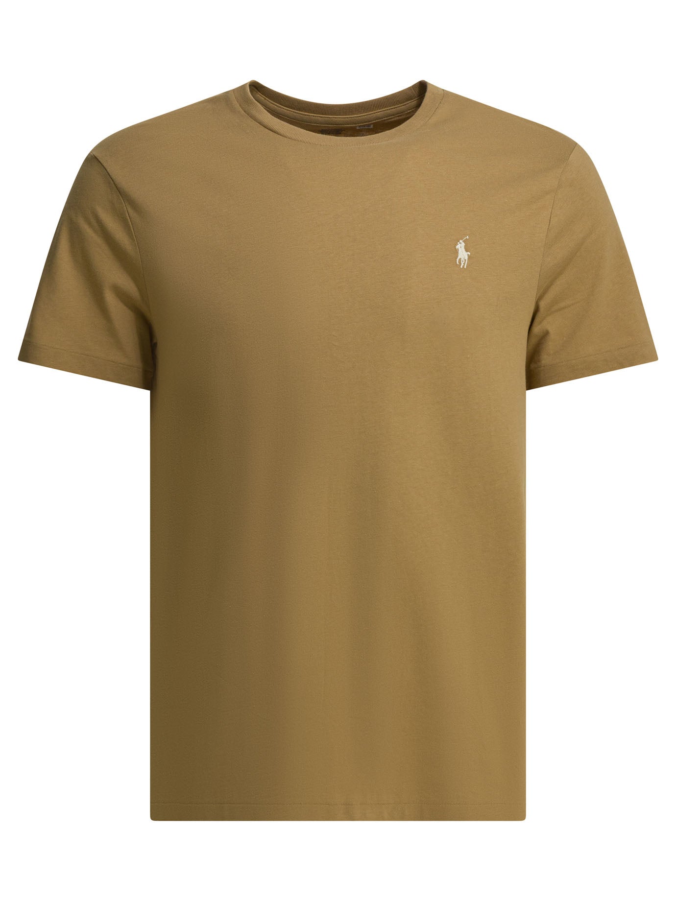 Polo Ralph Lauren Crew-neck T-shirt with logo - Brown