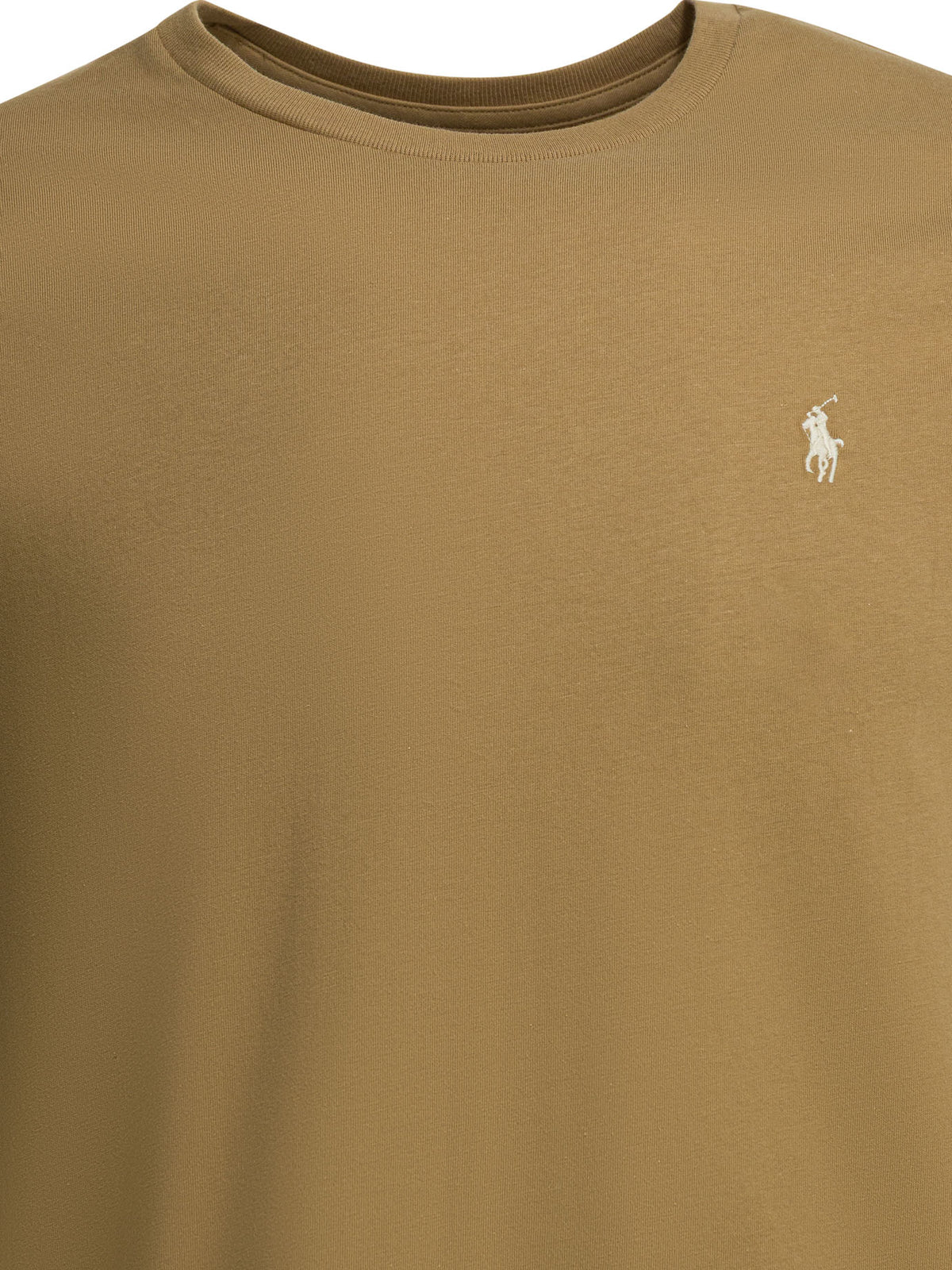 Polo Ralph Lauren Crew-neck T-shirt with logo - Brown