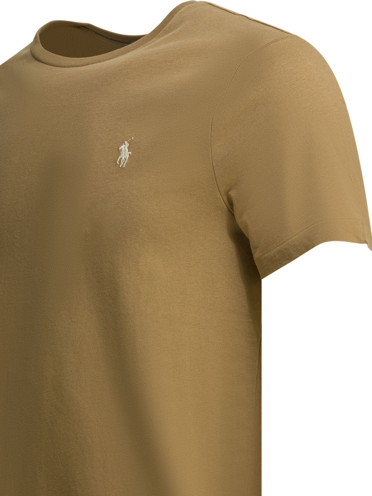 Polo Ralph Lauren Crew-neck T-shirt with logo - Brown