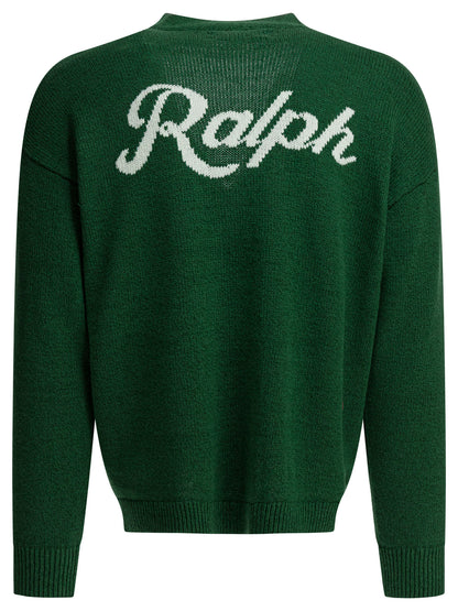 Polo Ralph Lauren Cardigan with logo - Green