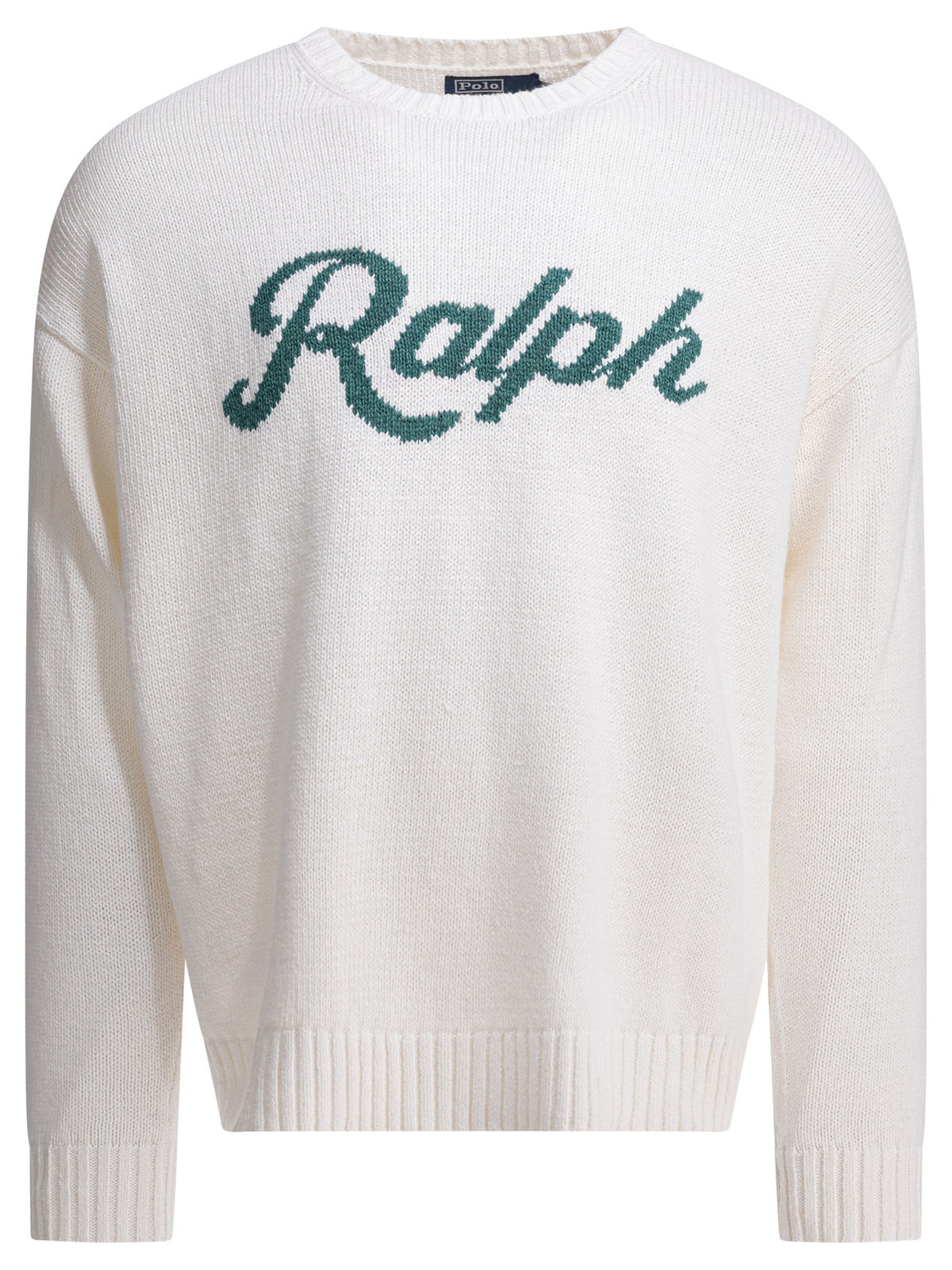 Polo Ralph Lauren Crew-neck sweater with logo - White