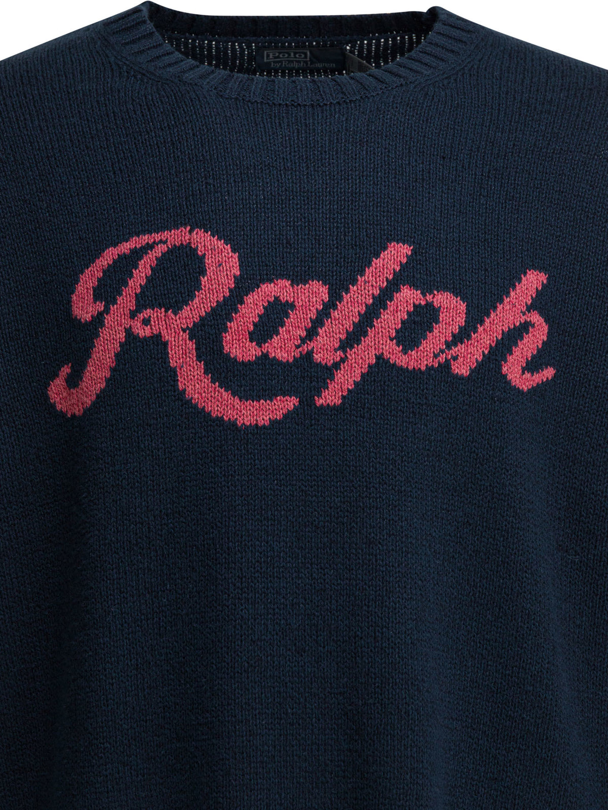 Polo Ralph Lauren Crew-neck sweater with logo - Blue
