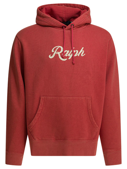 Polo Ralph Lauren Hoodie with logo - Red