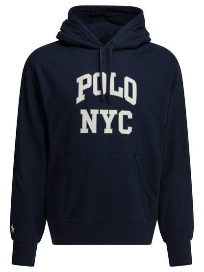 Polo Ralph Lauren Hoodie with logo - Blue
