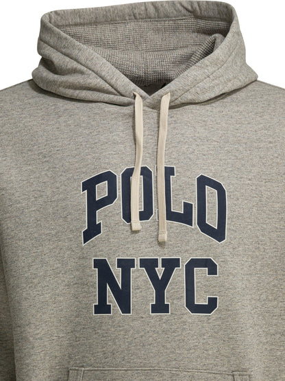Polo Ralph Lauren Hoodie with logo - Grey