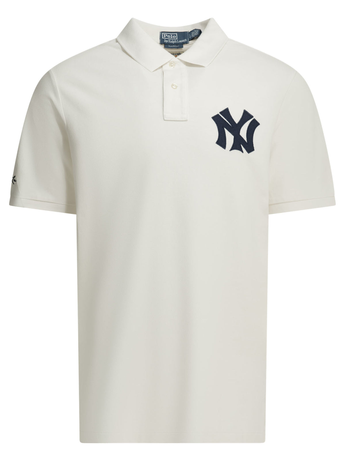 Polo Ralph Lauren "Raplh Lauren x MLB Collection" button-down polo shirt. - White