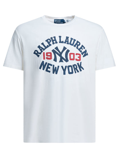 Polo Ralph Lauren "Polo Raplh Lauren x New York Yankees" crewneck T-shirt. - White