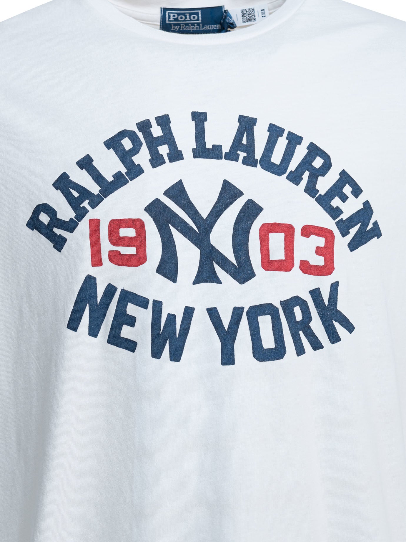 Polo Ralph Lauren "Polo Raplh Lauren x New York Yankees" crewneck T-shirt. - White