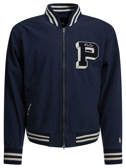 Polo Ralph Lauren Bomber jacket with logo - Blue
