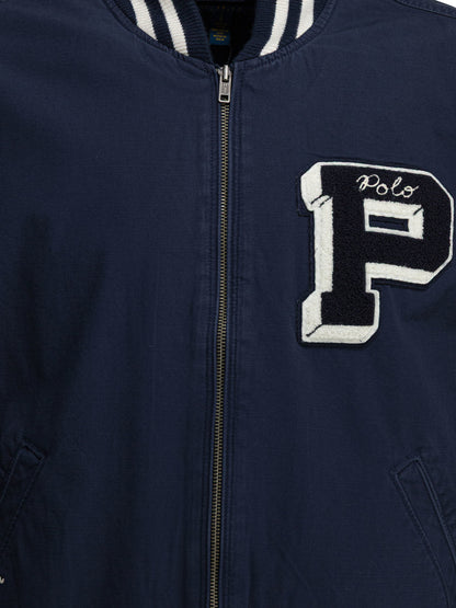 Polo Ralph Lauren Bomber jacket with logo - Blue