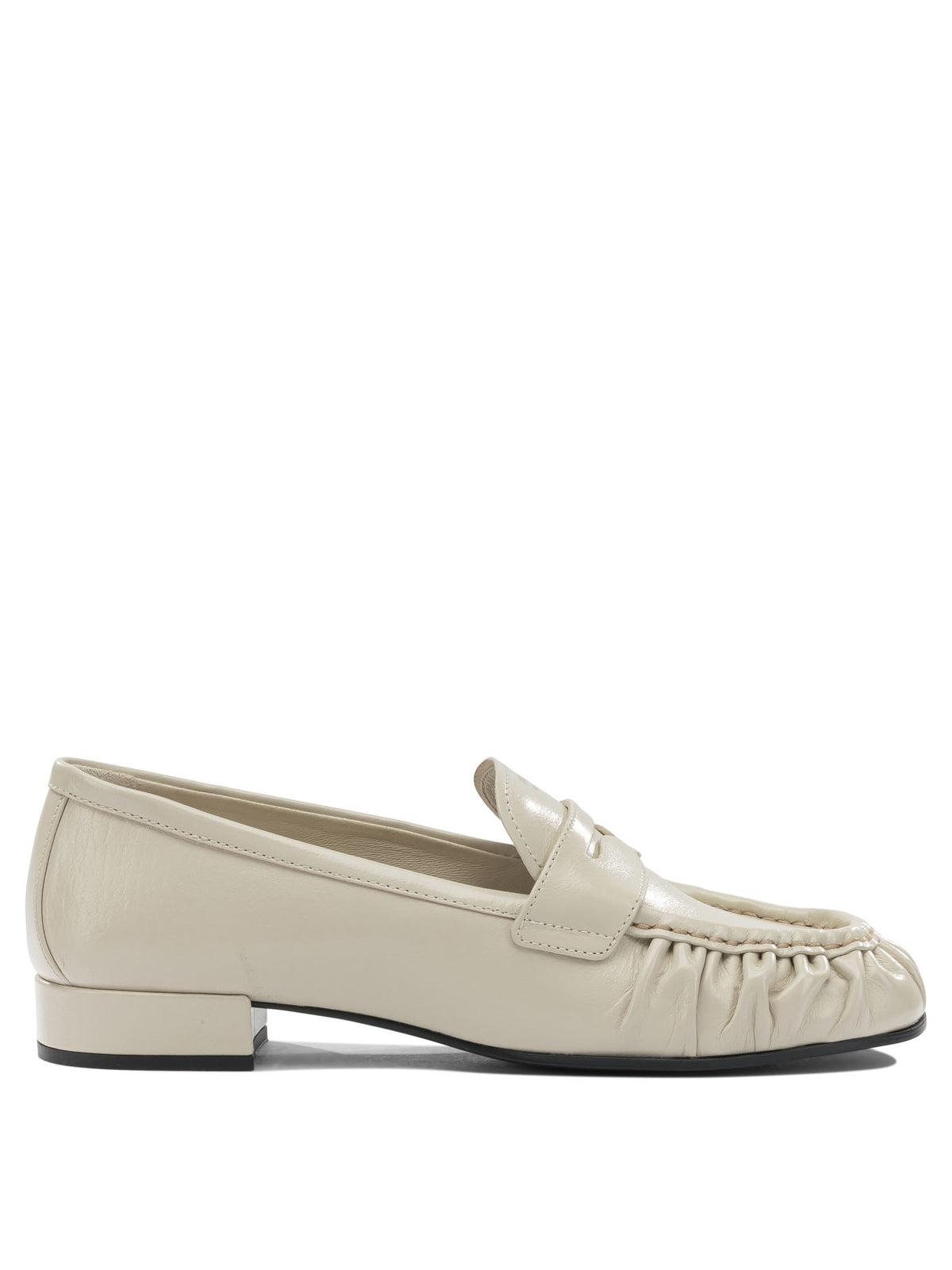 Prada Leather loafers - White