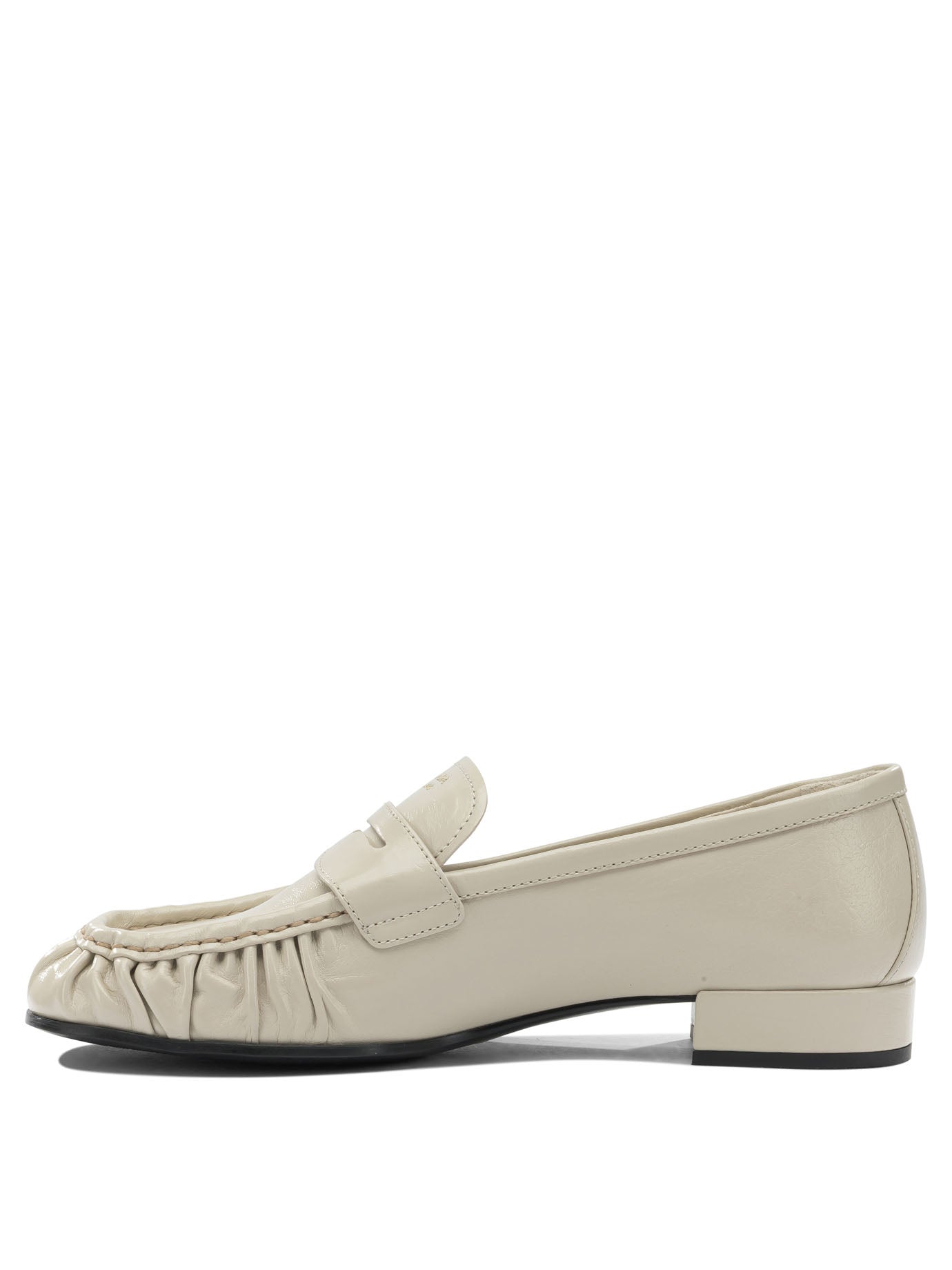 Prada Leather loafers - White