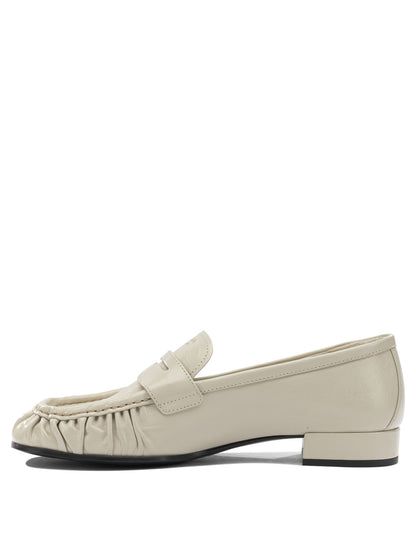 Prada Leather loafers - White