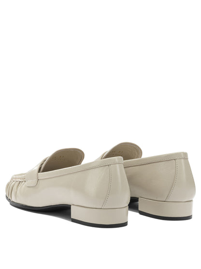 Prada Leather loafers - White