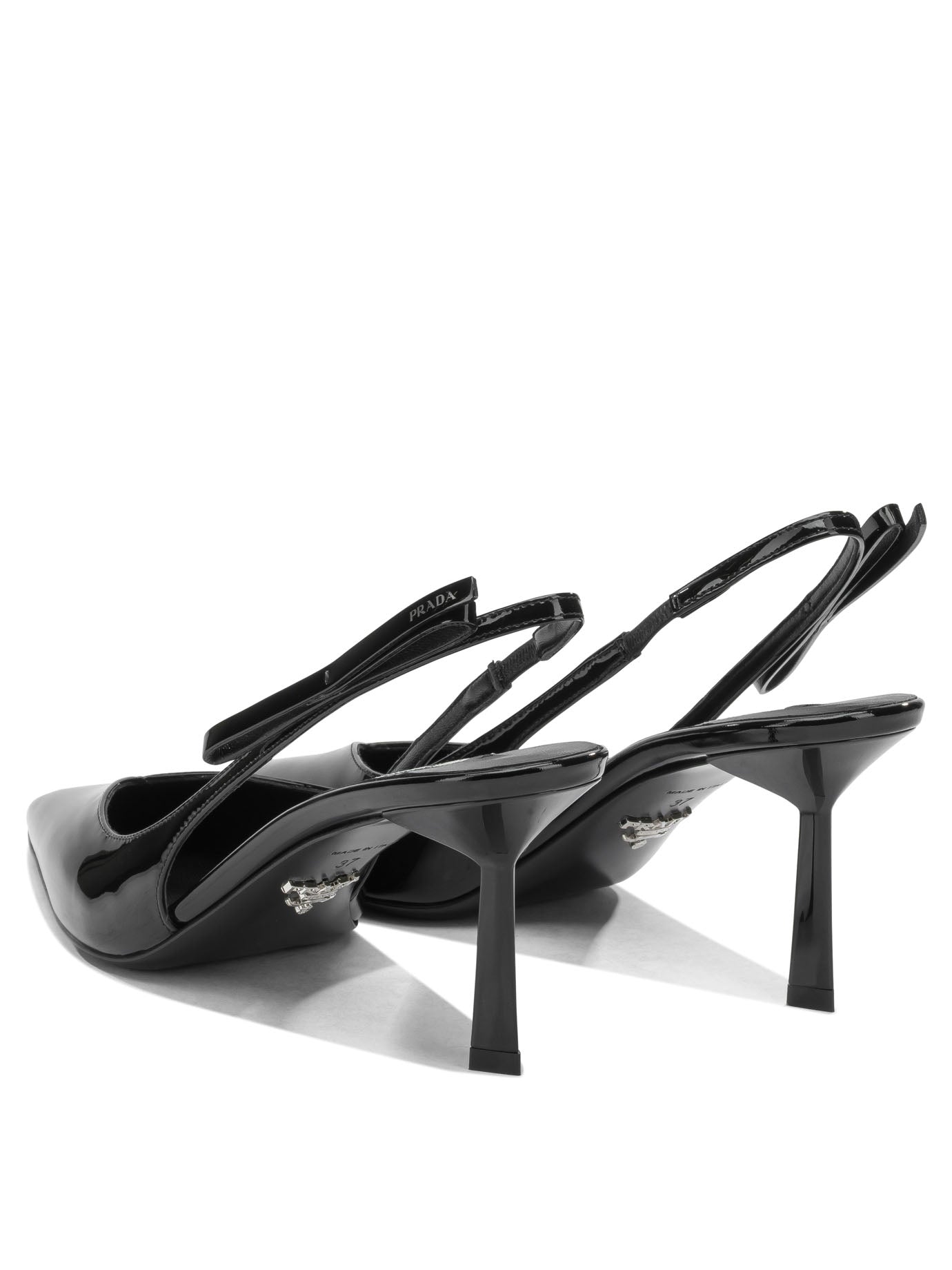 Prada Patent leather slingback - Black