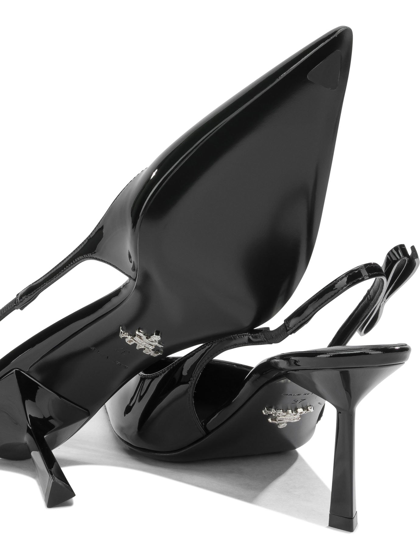 Prada Patent leather slingback - Black