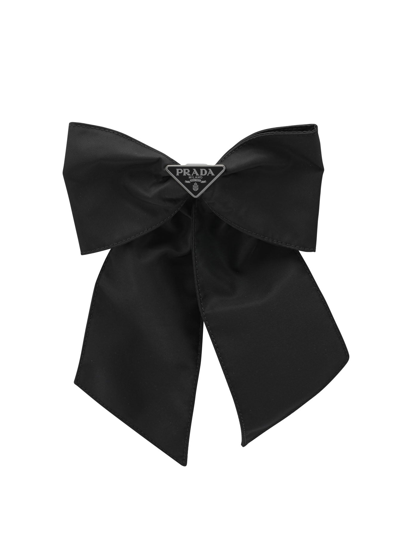 Prada Re-Nylon Hair Clips - Black