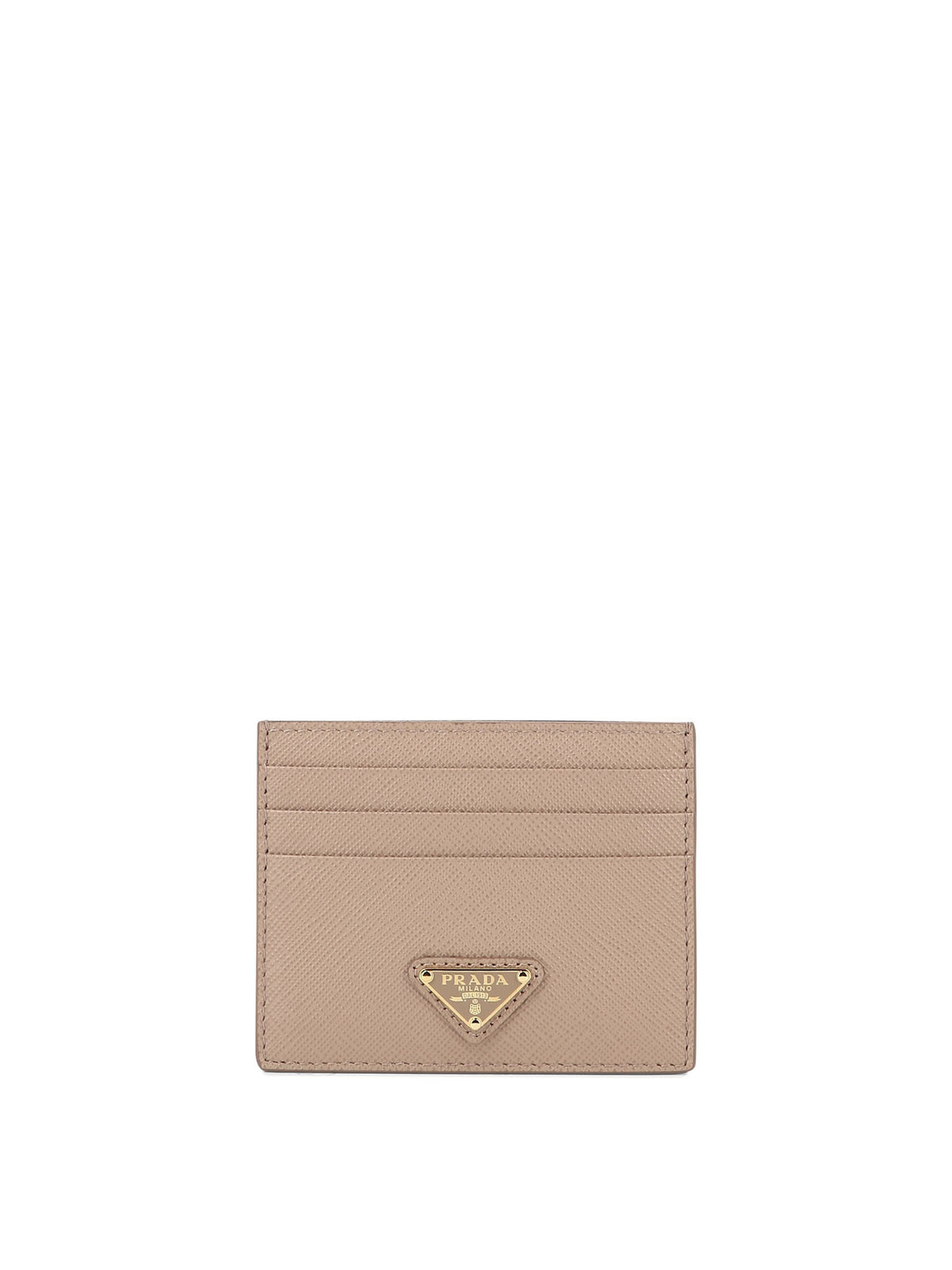 Prada Saffiano leather card holders - Pink