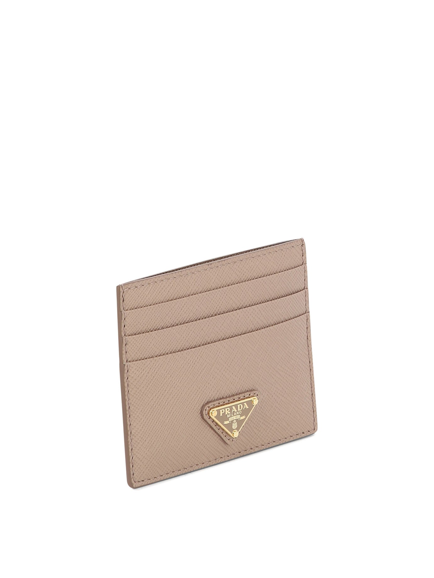 Prada Saffiano leather card holders - Pink