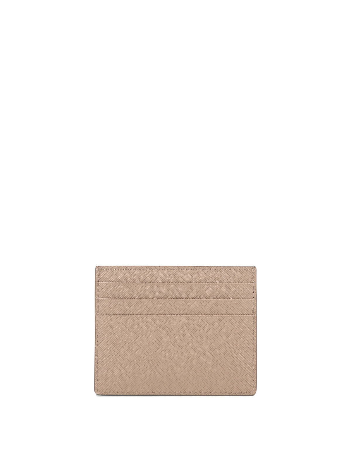 Prada Saffiano leather card holders - Pink