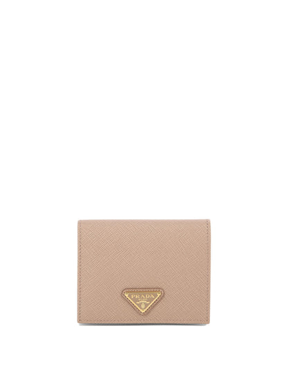 Prada Saffiano leather wallet - Pink