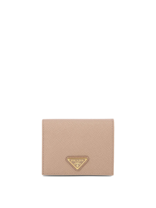 Prada Saffiano leather wallet - Pink