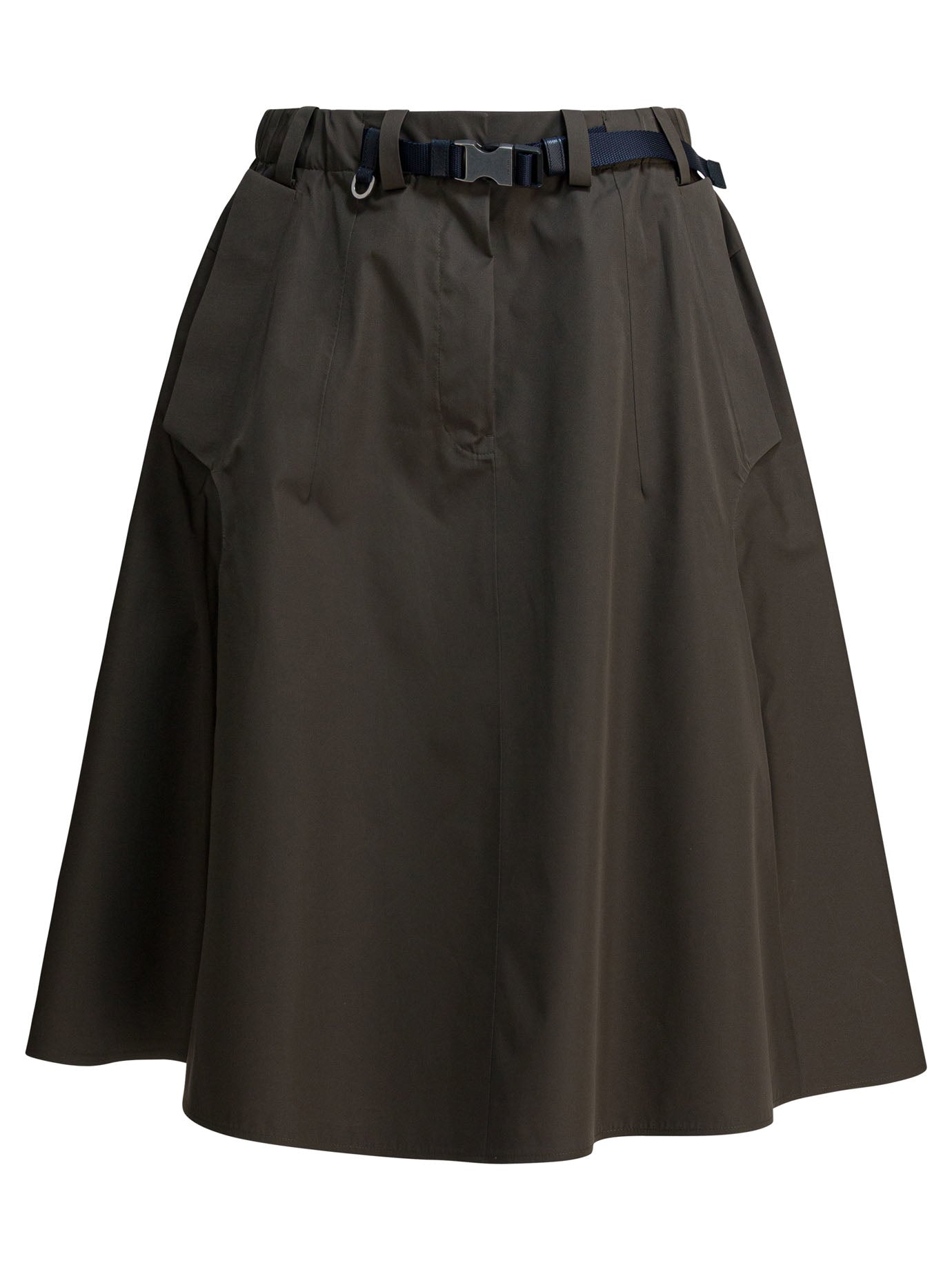 Prada Midi skirt with belt - Green