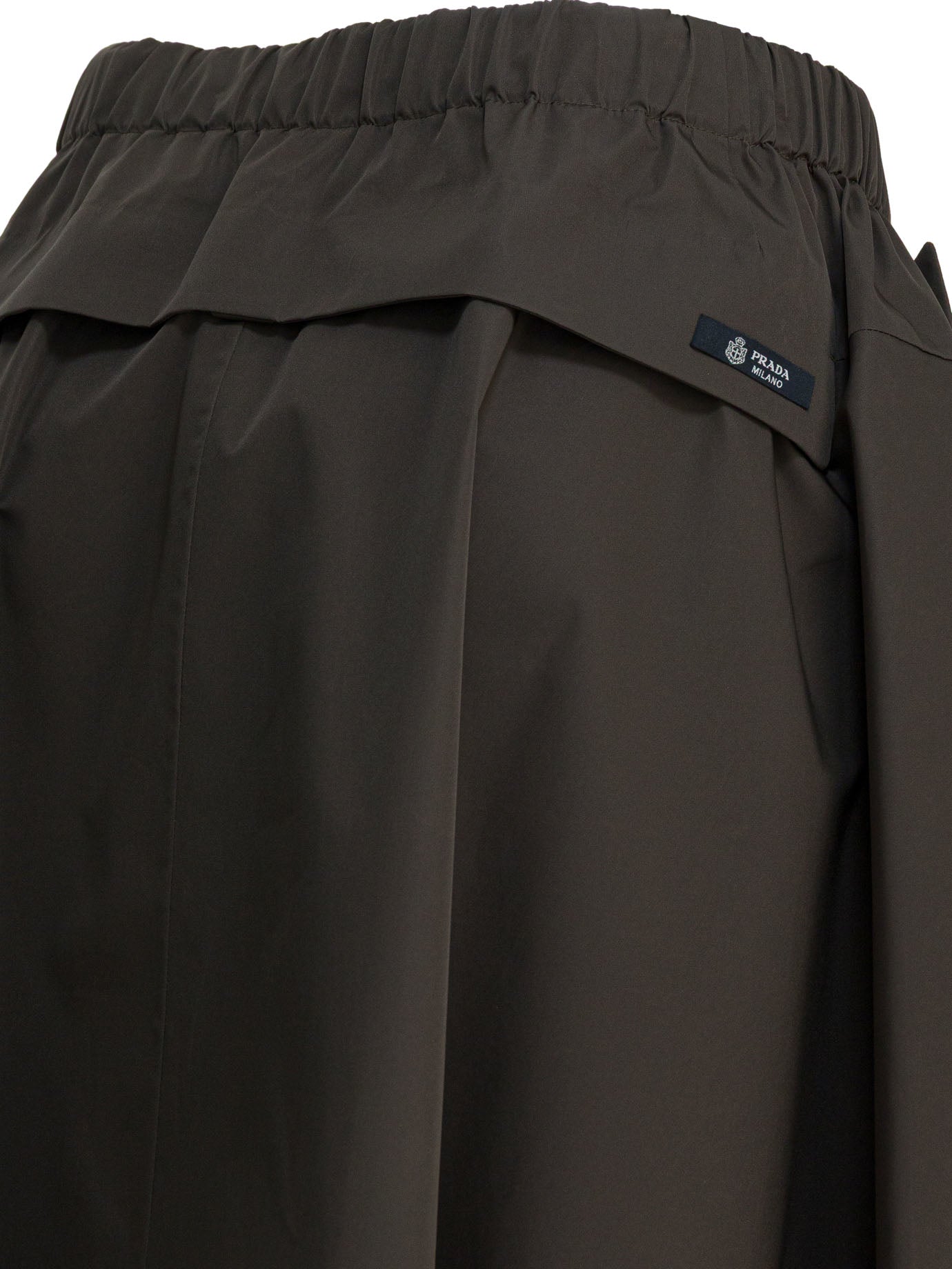 Prada Midi skirt with belt - Green