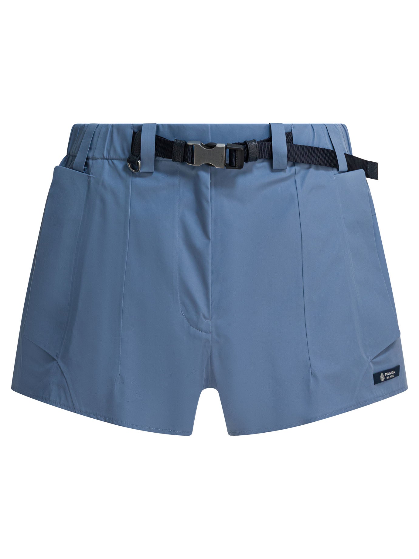 Prada Technical fabric shorts - Light Blue
