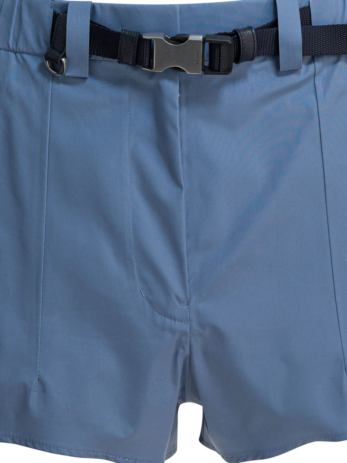 Prada Technical fabric shorts - Light Blue