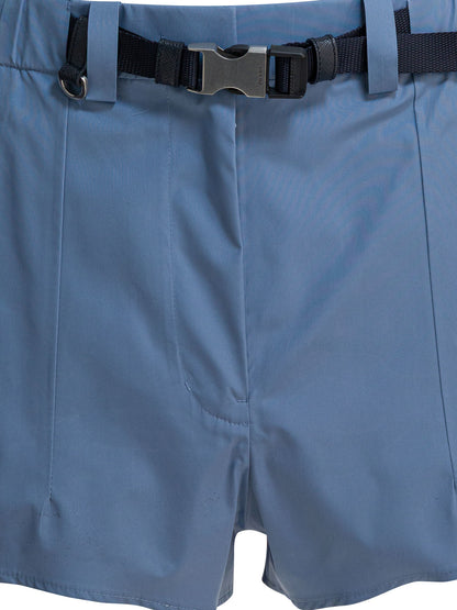 Prada Technical fabric shorts - Light Blue