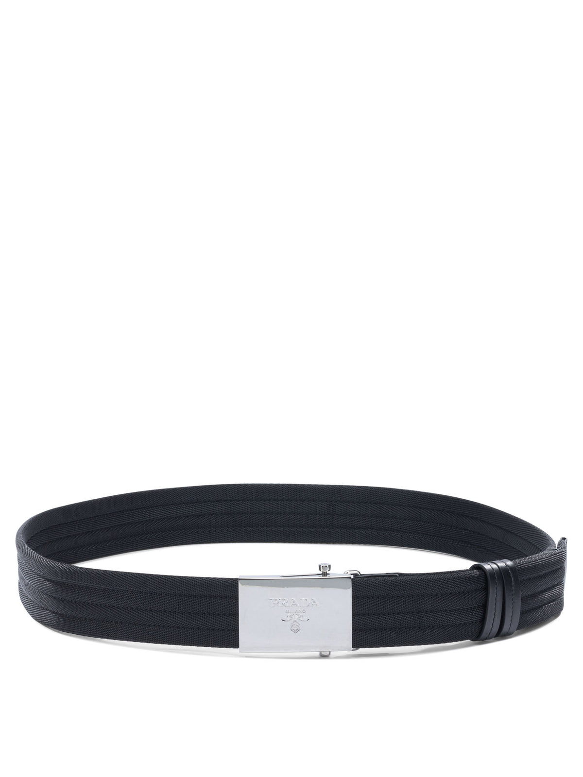 Prada Fabric belt - Black