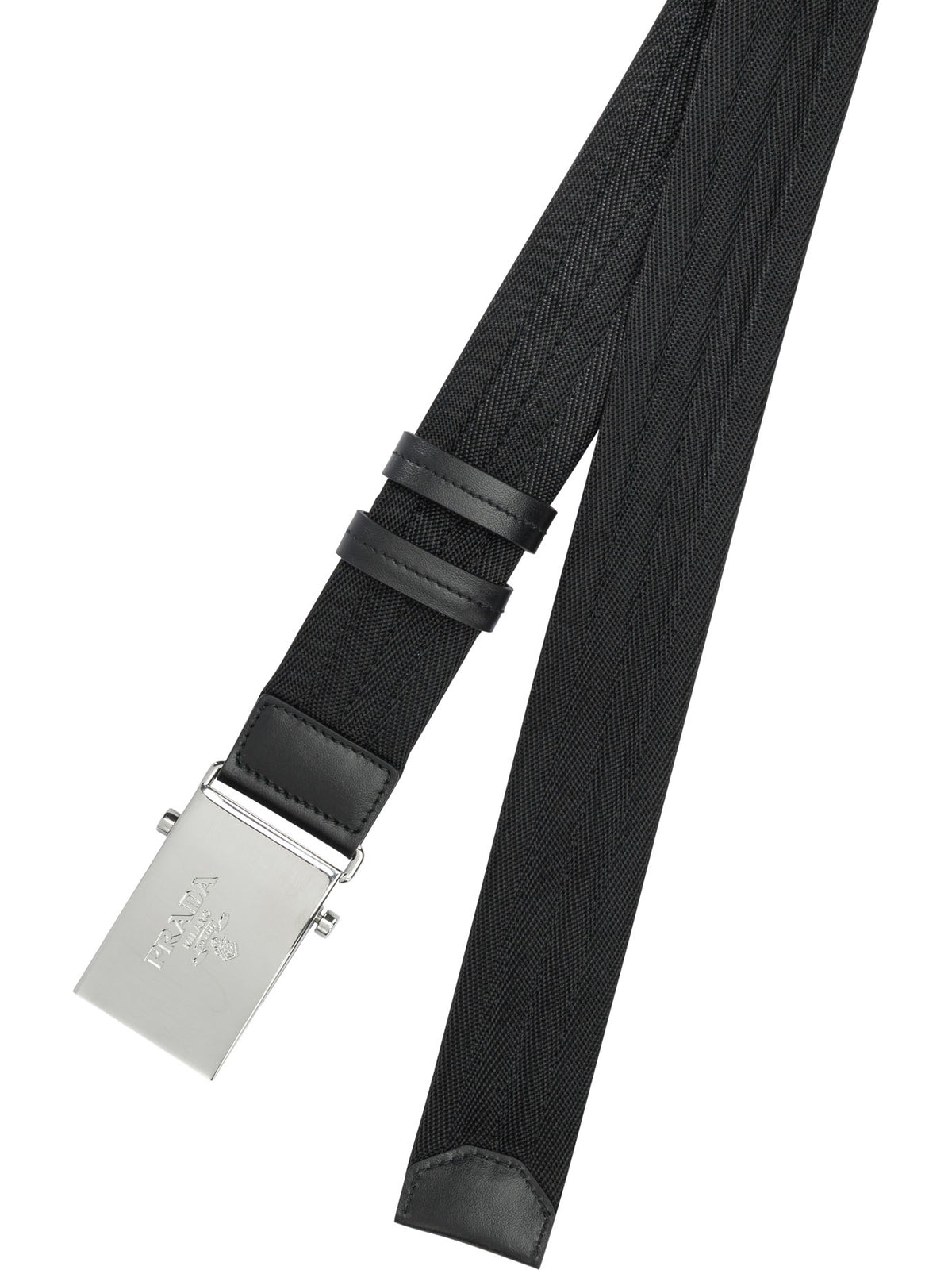 Prada Fabric belt - Black