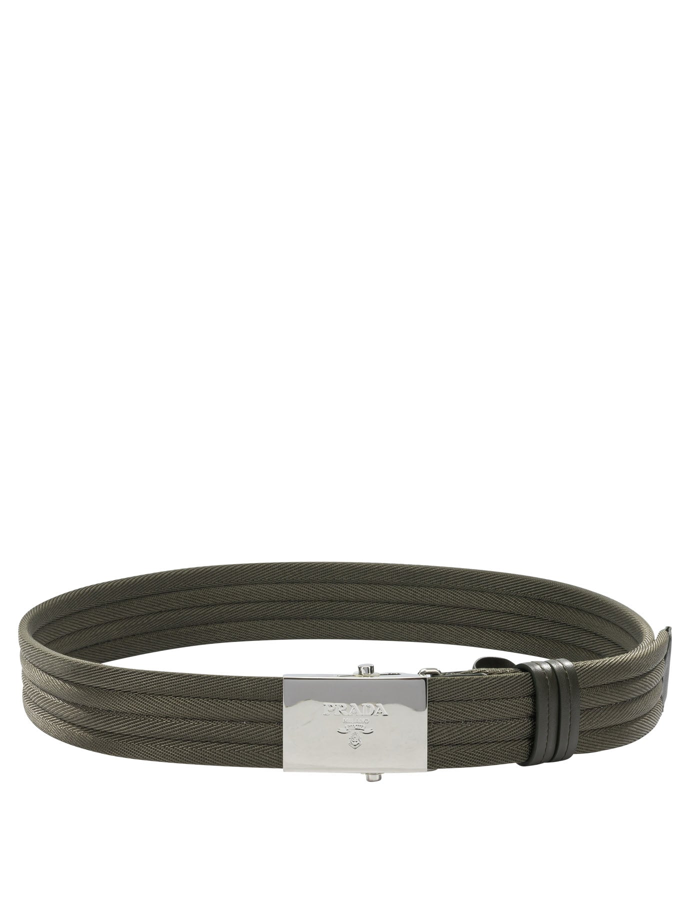 Prada Fabric belt - Green