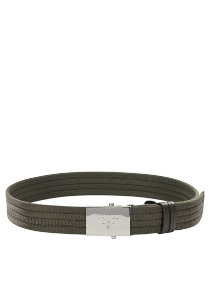 Prada Fabric belt - Green